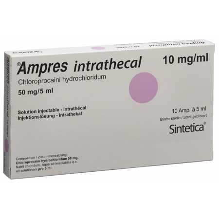 AMPRES intrathecal 50 mg/5ml ster Bli