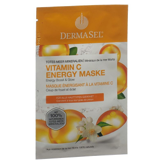 DermaSel Mask Vitamin C Energy немецкий/французский пакетик 12 мл