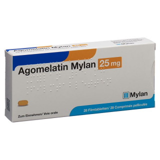 Агомелатин Майлан таблетки 25 мг 98 шт.