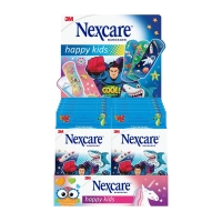 3M Nexcare Display дитячі пластирі Happy Kids Cool 12 шт