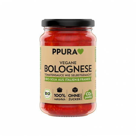 PPURA Sugo vegane Bolognese mit Soja Bio