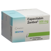 Капецитабін Zentiva Filmtabl 500 мг 120 шт