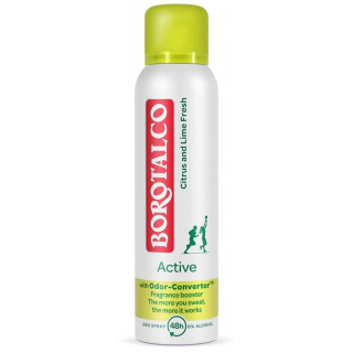 BOROTALCO Deo Active Spray Zitrus Lime