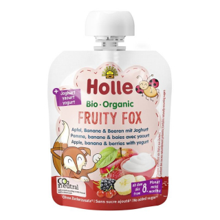 HOLLE Fruity Fox Яблоко Банан Ягоды Йогурт