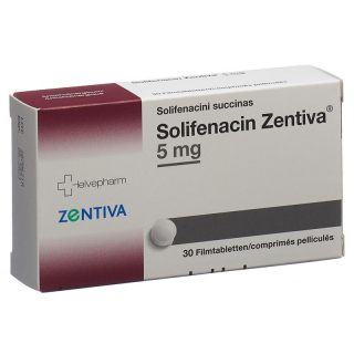 Солифенацин Зентива таблетки 5 мг 90 шт.