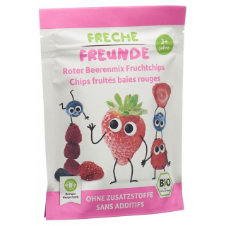 FRECHE FREUNDE Fruchtchips roter Beerenmix