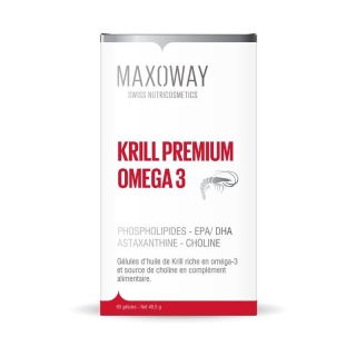 MAXOWAY KRILL PREMIUM OMEGA 3 Kaps