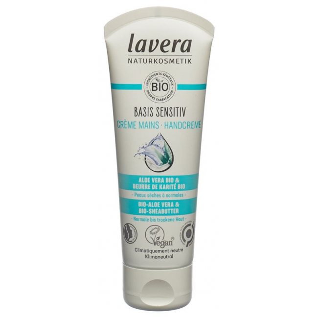 Основа крема для рук LAVERA для чувствительной кожи