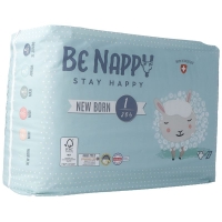 Підгузки BE NAPPY 1 розмір 2-5 кг для новонароджених