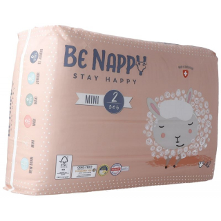 Подгузники BE NAPPY размер 2 3-6 кг мини