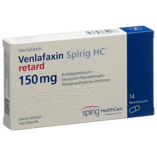 Венлафаксин Спириг HC Рет Капс 150 мг 14 шт.