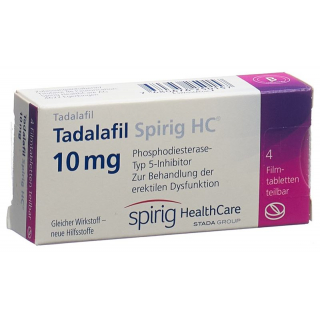 TADALAFIL Spirig HC пленочная таблетка 10 мг