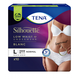 TENA Silhouette Normal L белый