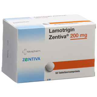 ЛАМОТРИГИН Зентива Дисп Табл. 200 мг
