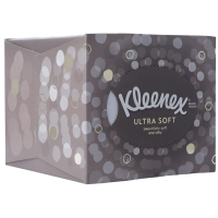 Кубики серветки для обличчя Kleenex ULTRASOFT 48 шт
