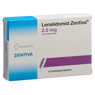 ЛЕНАЛИДОМИД Зентива Капс 2,5 мг