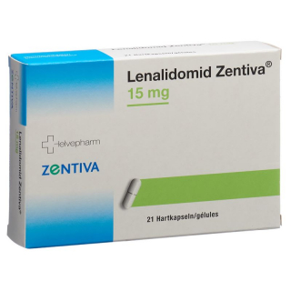 Леналидомид Зентива Капс 15 мг 21 шт.