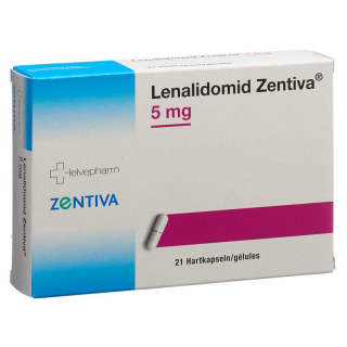 ЛЕНАЛИДОМИД Зентива Капс 5 мг