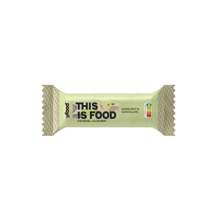 Батончик YFood з високим вмістом білка, шоколад і лісовий горіх 60 г