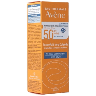 Сонцезахисний флюїд без запаху Avene Sun SPF50+ Tb 50 мл