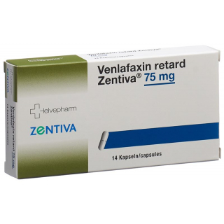 Венлафаксин ретард Зентива Рет Капс 75 мг 98 шт.