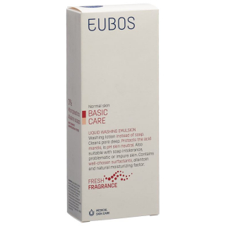 Мыло EUBOS жидкое парфюмированное розовое
