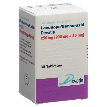LEVODOPA/BENSERAZID Devatis Tabl 250 mg