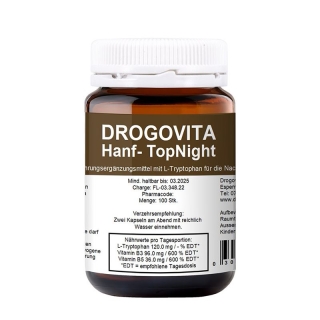 DROGOVITA Hanf TopNight Kaps