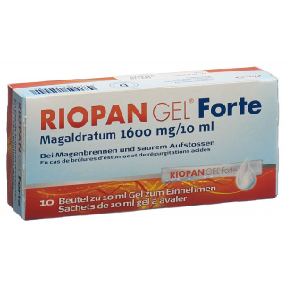 Риопан Гель Форте 1600 мг 20 пакетиков по 10 мл
