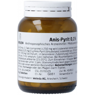 Веледа Анис-Пирит 0,1% таблетки 50 г