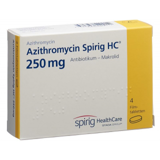 Азитромицин Спириг HC 250 мг