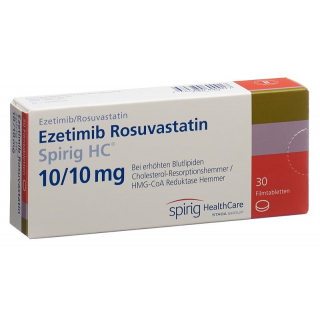 Эзетимиб Розувастатин Спириг HC Filmtabl 10/10 мг 30 шт.