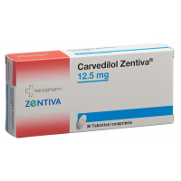 Карведилол Зентива таблетки 12,5 мг 100 шт.