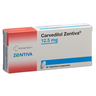 Карведилол Зентива таблетки 12,5 мг 100 шт.