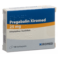 PREGABALIN Xiromed Kaps 25 mg