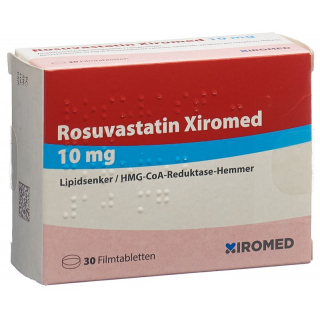 РОСУВАСТАТИН Ксиромед пленочные таблетки 10 мг