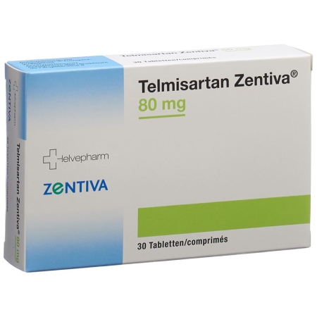 TELMISARTAN Zentiva Tabl 80 mg