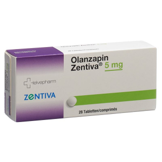 Оланзапин Зентива табл. 5 мг