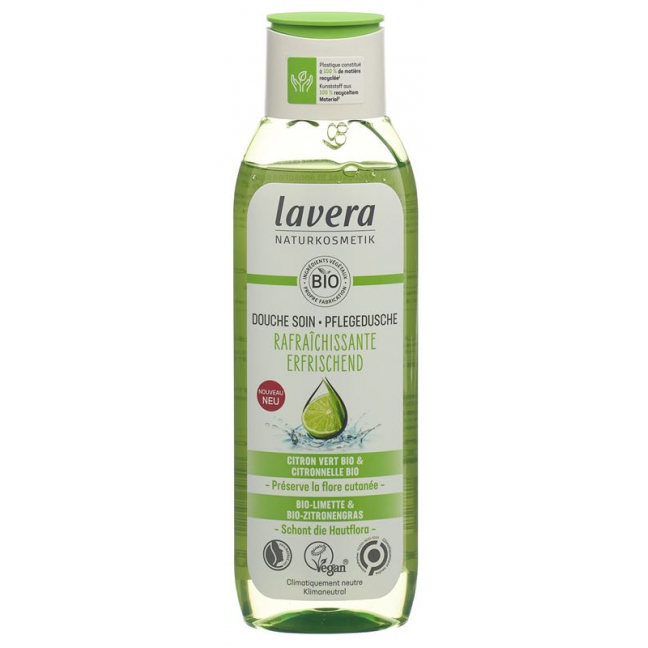 LAVERA Pflegedusche Erfr Bio Lim&Zitronengr