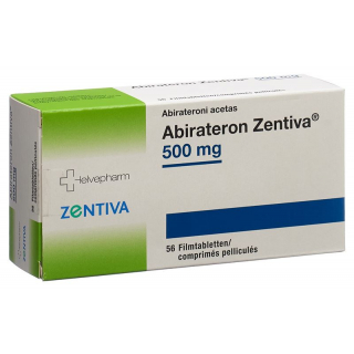 ABIRATERON Zentiva Filmtabl 500 mg