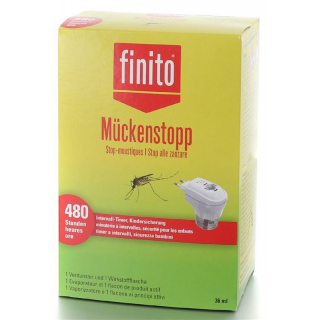 FINITO Mückenstopp Steck Interv-Timer +Flüssigkeit