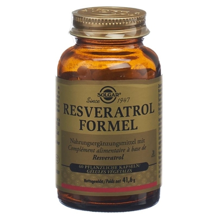 SOLGAR Resveratrol Formel Kaps