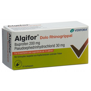 Algifor Dolo Rhinogrippal Капсулы 20 шт.