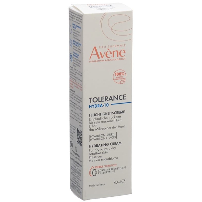 Avene Tolérance Hydra-10 зволожуючий крем від ТБ 40 мл