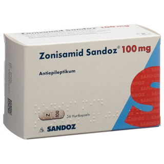 ЗОНИСАМИД Сандоз Капс 100 мг