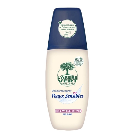 L'ARBRE VERT Deodorant Spray empf Haut FR