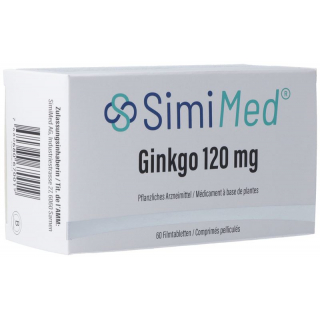 SimiMed Гинкго пленочные таблетки 120 мг 60 шт.