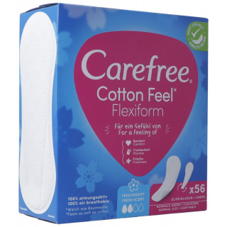 Carefree Cotton Flexiform Fresh 56 шт.