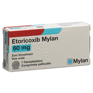 Эторикоксиб Майлан пленочные таблетки 60 мг 28 шт.