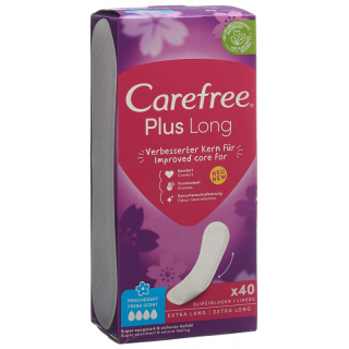 Carefree Plus Длинный свежий аромат 40 шт.